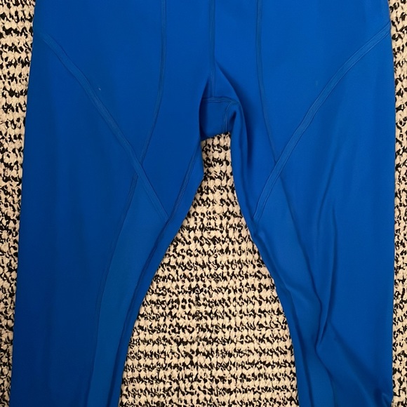 Royal Blue Lululemon Compression Crops - Picture 3 of 6